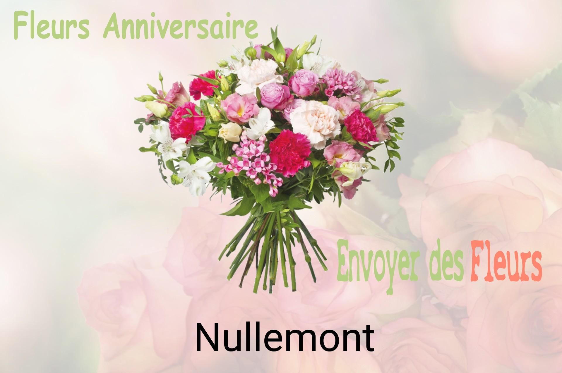 Bouquet de fleurs d’anniversaire livré à Nullemont